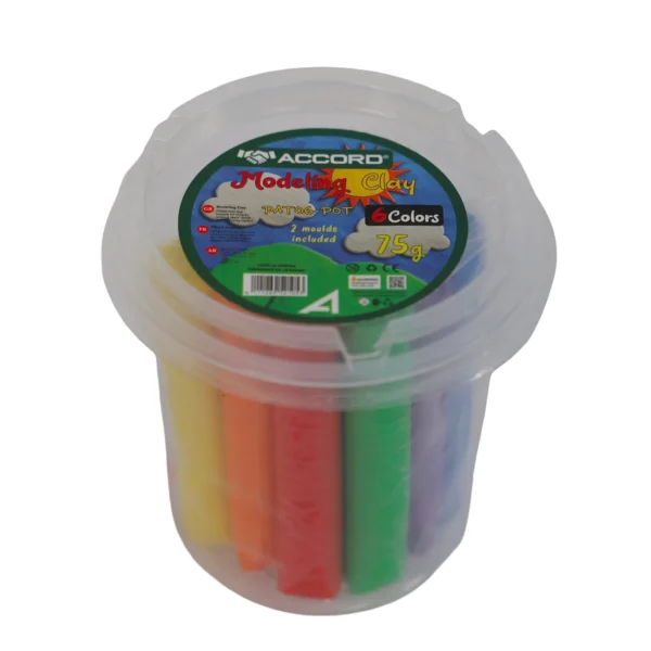 Pâte à modeler Accord BM-PAT06-POT – vue principale-tazzant-bébé-puériculture-éveil-jeux-éducatifs-Montessori-cadeau-âge-livraison-Maroc-Casablanca-Rabat-Marrakech-Tanger-Agadir