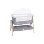 Berceau cododo Nanna gris effet bois – Kikkaboo – vue principale