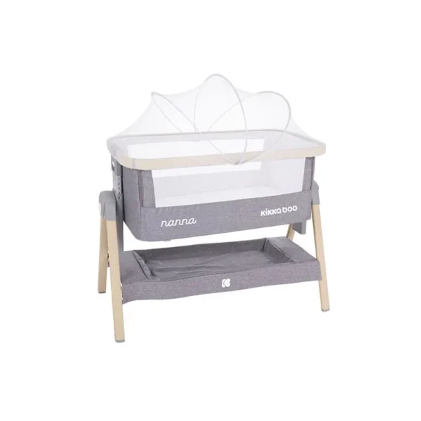 Berceau cododo Nanna gris effet bois – Kikkaboo