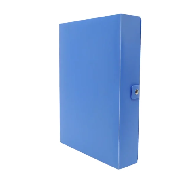 Boîte archive pp 60mic dos 12 bleu Accord