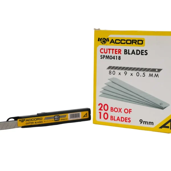 Lames pour cutter 09mm Accord