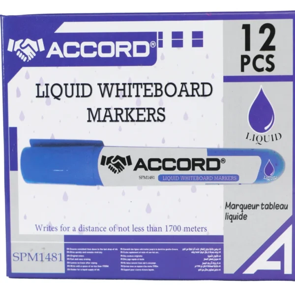 Marqueur liquide Accord bleu M1700