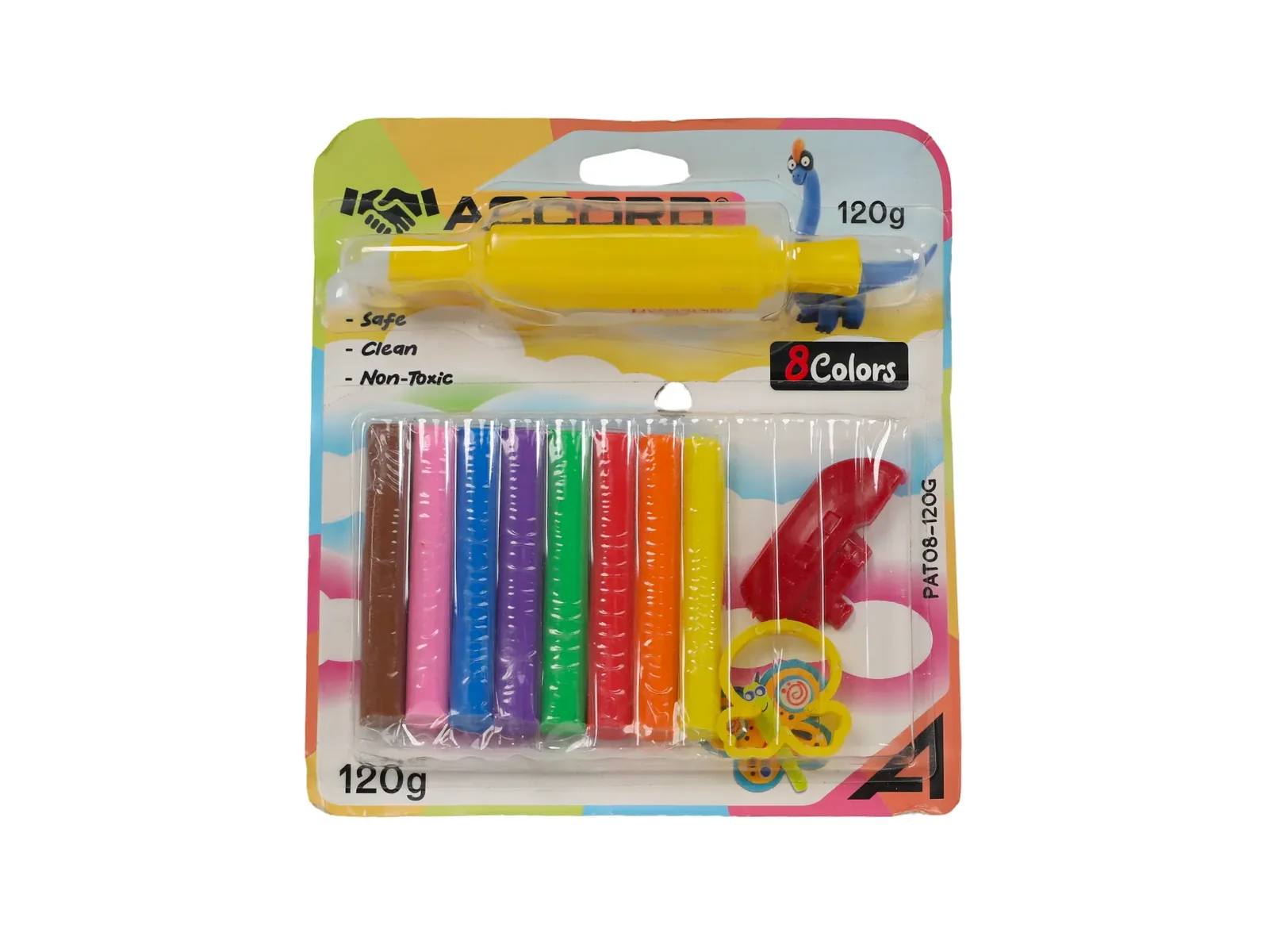 Pâte à modeler Accord BM-PAT08-120G – vue principale-tazzant-bébé-puériculture-éveil-jeux-éducatifs-Montessori-cadeau-âge-livraison-Maroc-Casablanca-Rabat-Marrakech-Tanger-Agadir