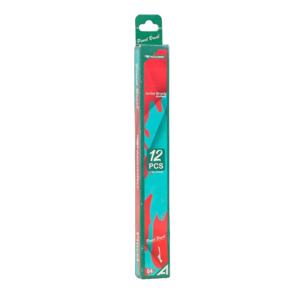 Pinceaux n°4 12pcs/bte Accord