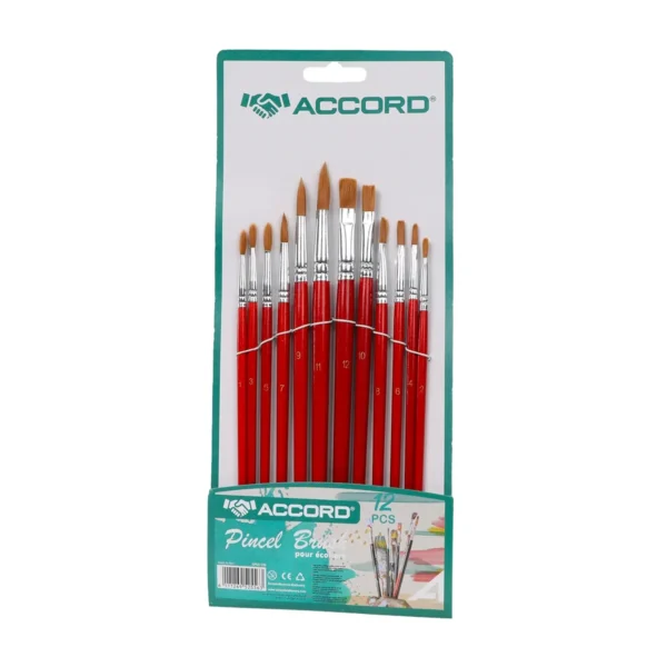 Pinceaux luxe 12pcs Accord