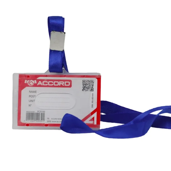 Porte badge 90*60 horizontal Accord