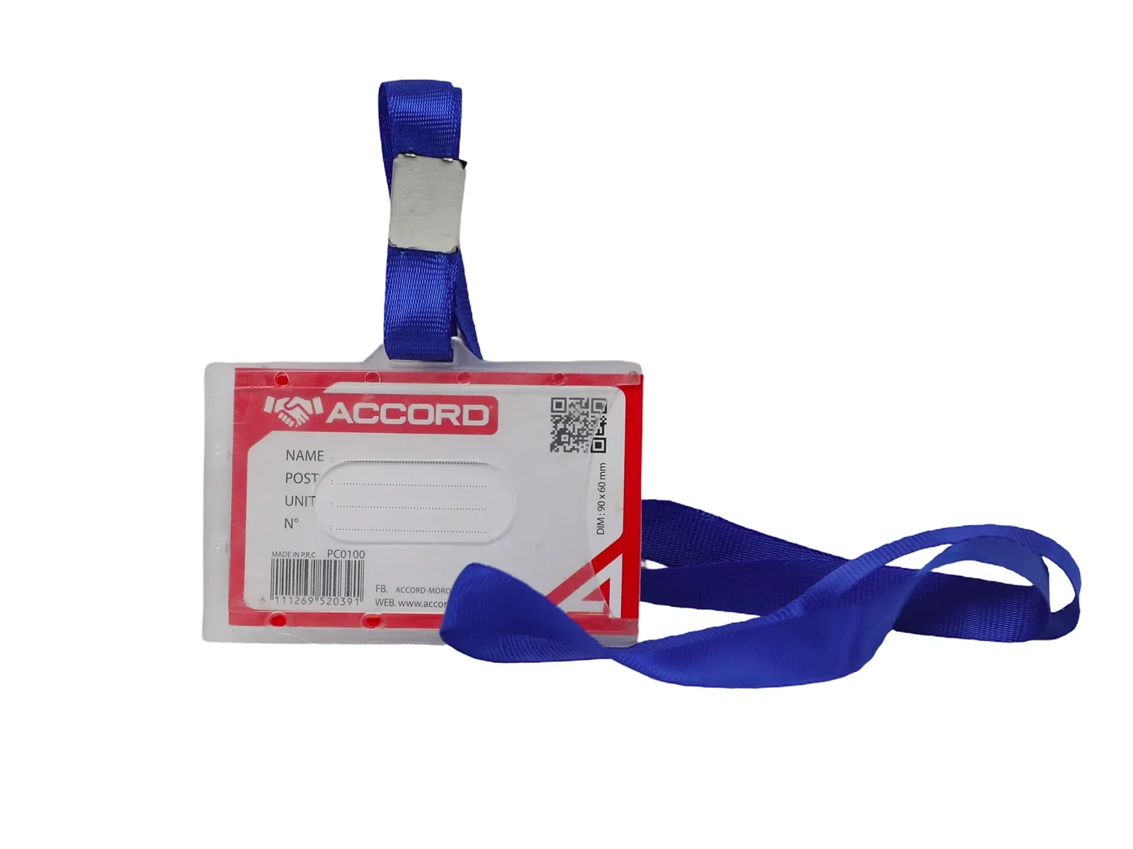 Porte-badge Accord BM-CP0100 – vue principale