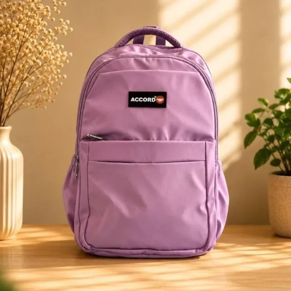 Sac à dos scolaire Accord uni – Violet