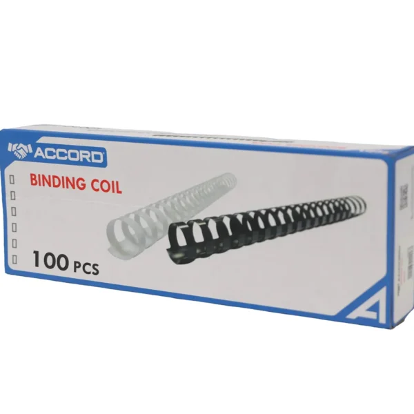 Spirale plastique 8 blanc Accord