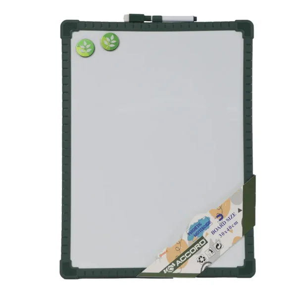 Tableau blanc magnetique 30X40 Accord