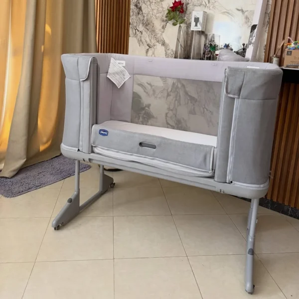 Lit cododo Chicco Next2Me Forever 3-en-1 – 0 à 4 ans – Gris